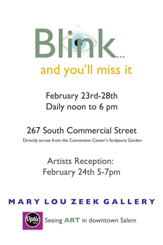 small file of Blink poster